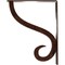 Ekena Millwork Ashford Triple, Wrought Iron Bracket, (Triple center brace), Antiqued Copper 2"W  x 10"D x 12"H BKTM02X10X12TASACO - alternate 5